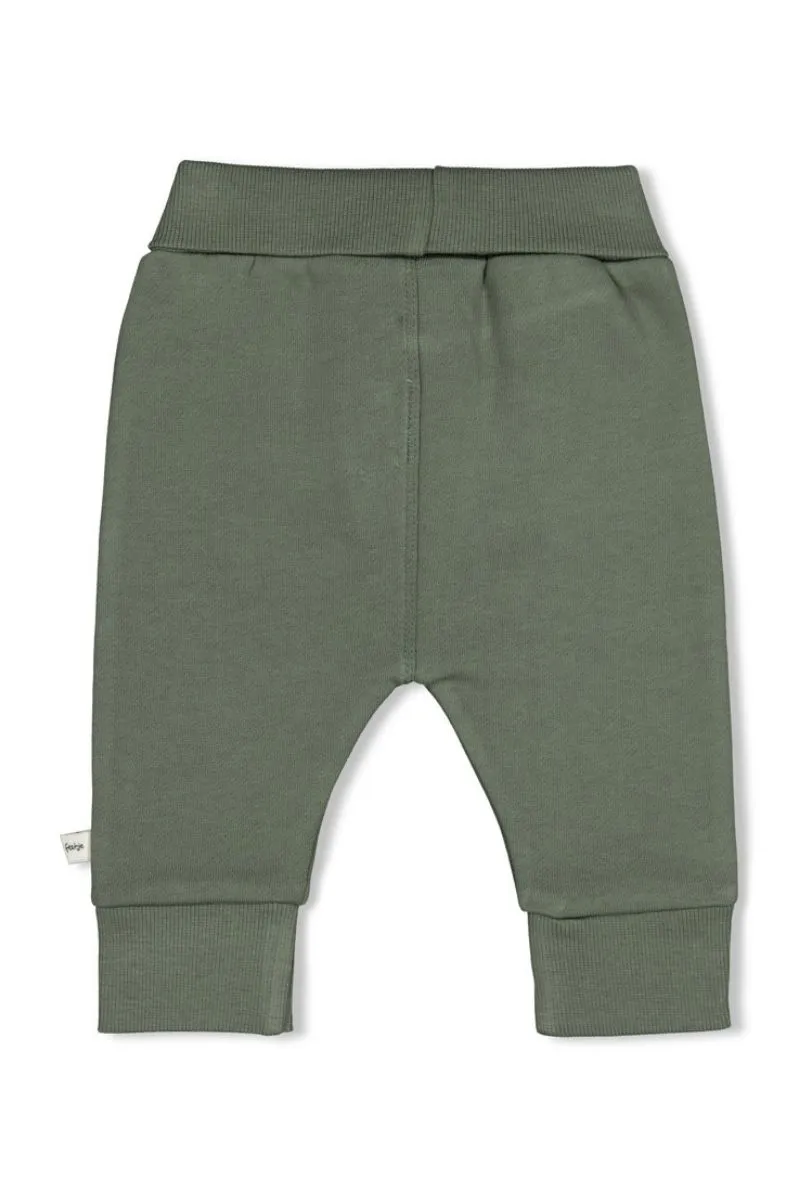 Feetje Broek Wiggle And Waddle Groen, babybroek